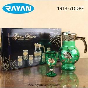 RAYAN 7 PARÇA SÜRAHİ SET (1916-7DDE)