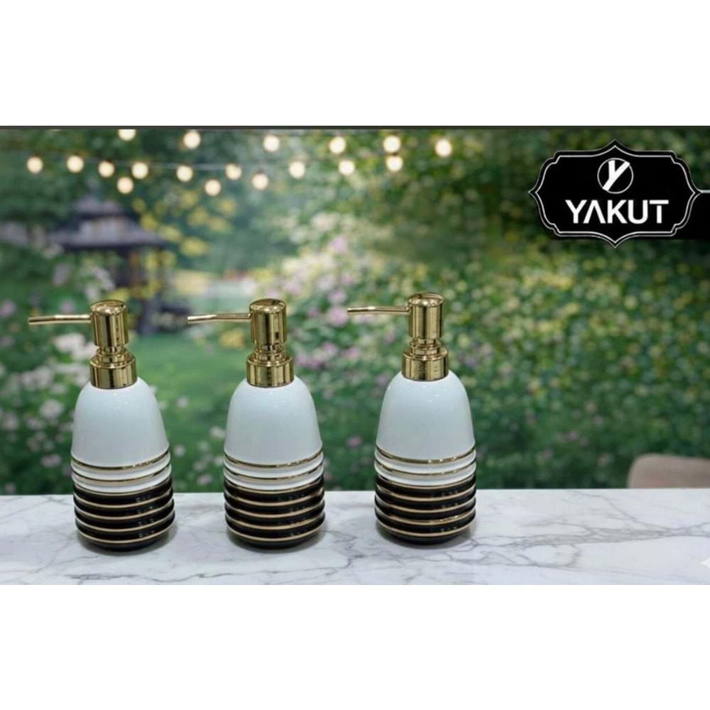 YAKUT 11864 GOLD PORSELEN SIVI SABUNLUK
