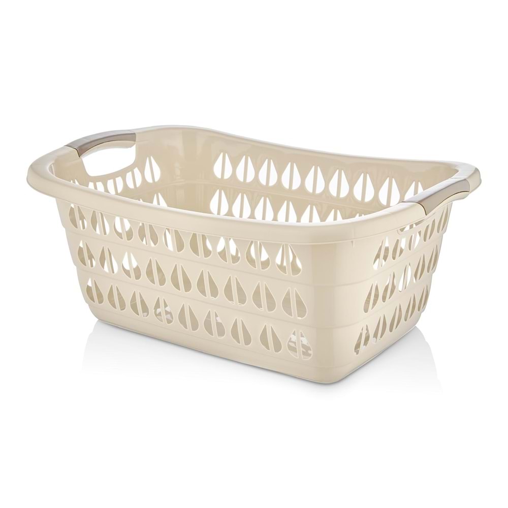 MRD352 DAMLA KÖŞELİ RENKLİ ÇAMAŞIR SEPETİ