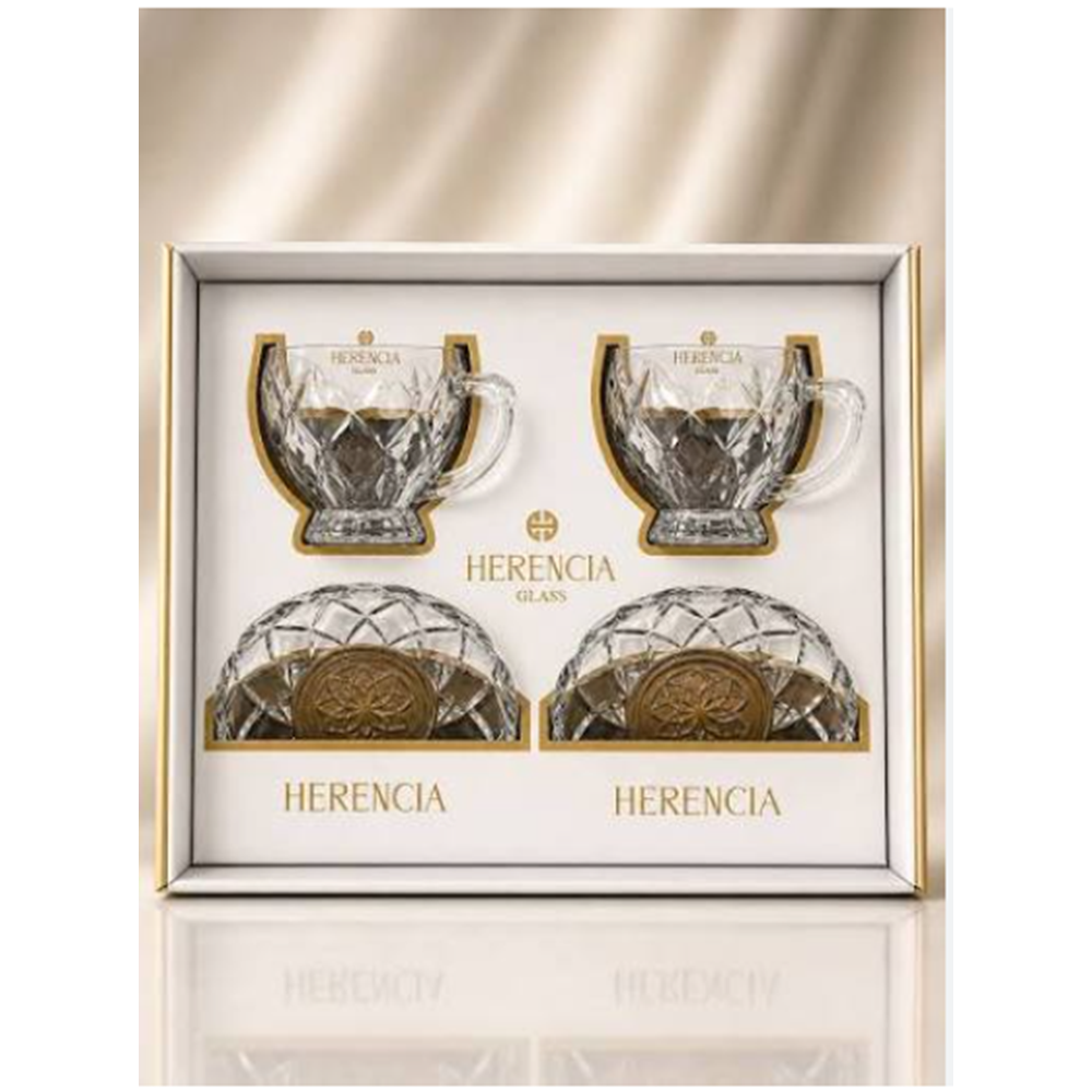 HERENCİA 2 Lİ AHU NESCAFE FİNCAN SET