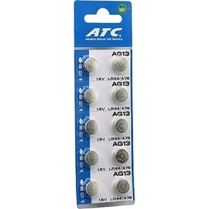 ATC AG13 ULTRA KALIN ALKALİN PİL