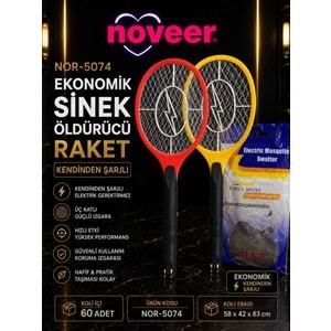NOR-5074 SİNEK ÖLDÜRÜCÜ RAKET