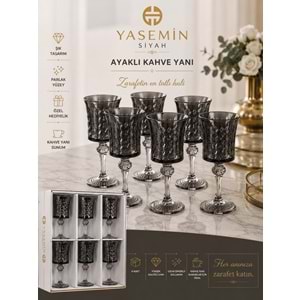 HERENCİA SİYAH YASEMİN KAHVE YANI