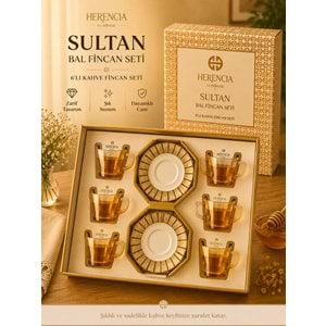 HERENCİA SULTAN BAL FİNCAN SETİ